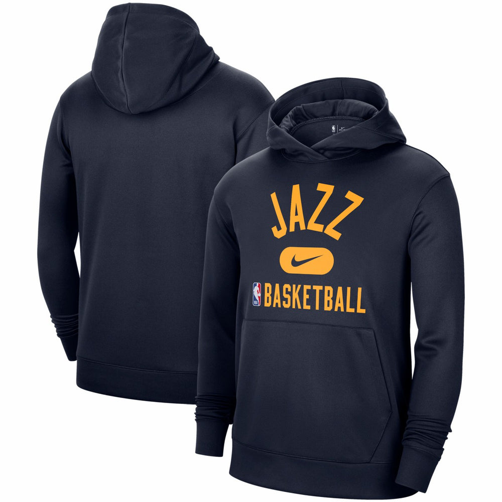 Utah Jazz 2021-2022 Spotlight On Court Performance Practice Pullover Hoodie New