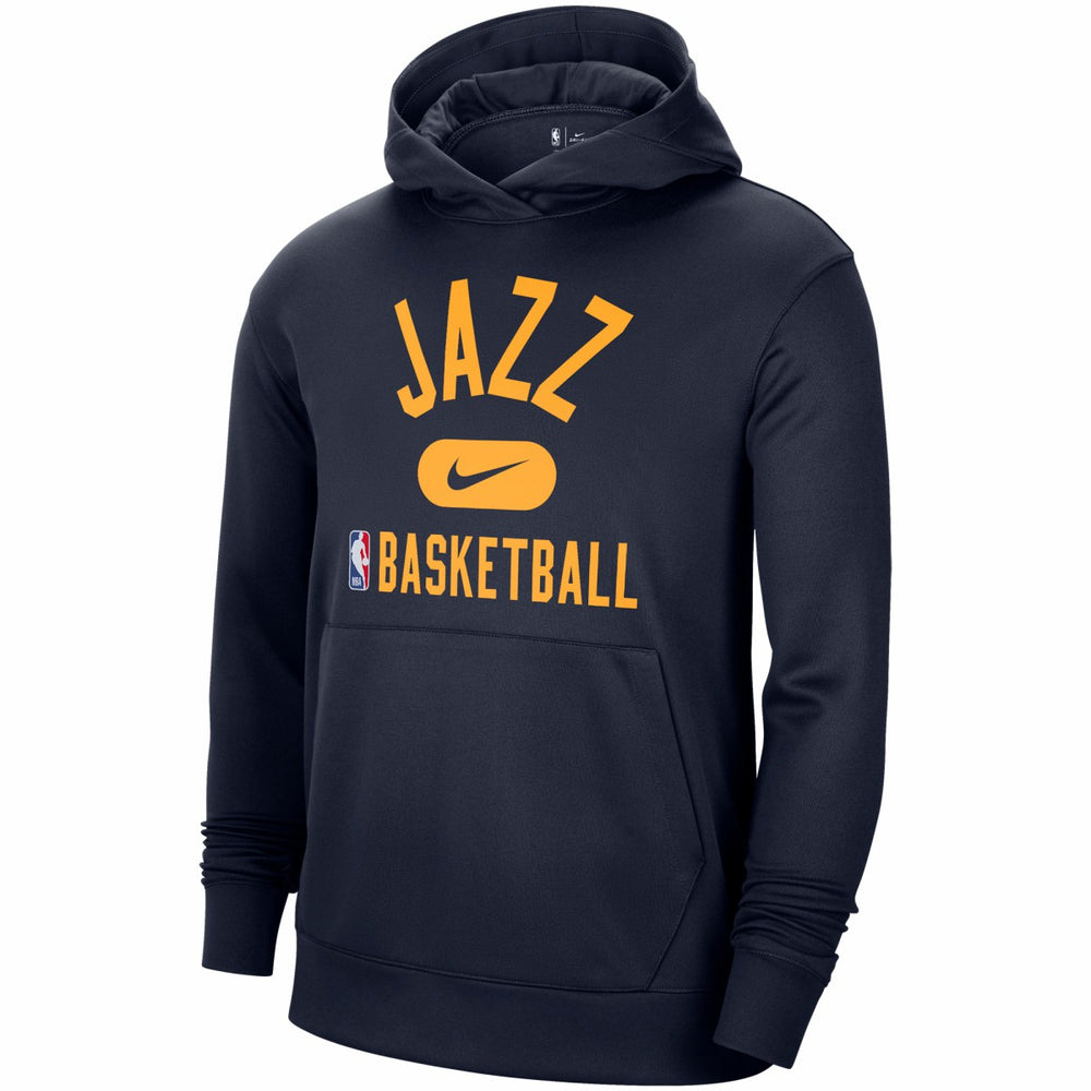Utah Jazz 2021-2022 Spotlight On Court Performance Practice Pullover Hoodie New