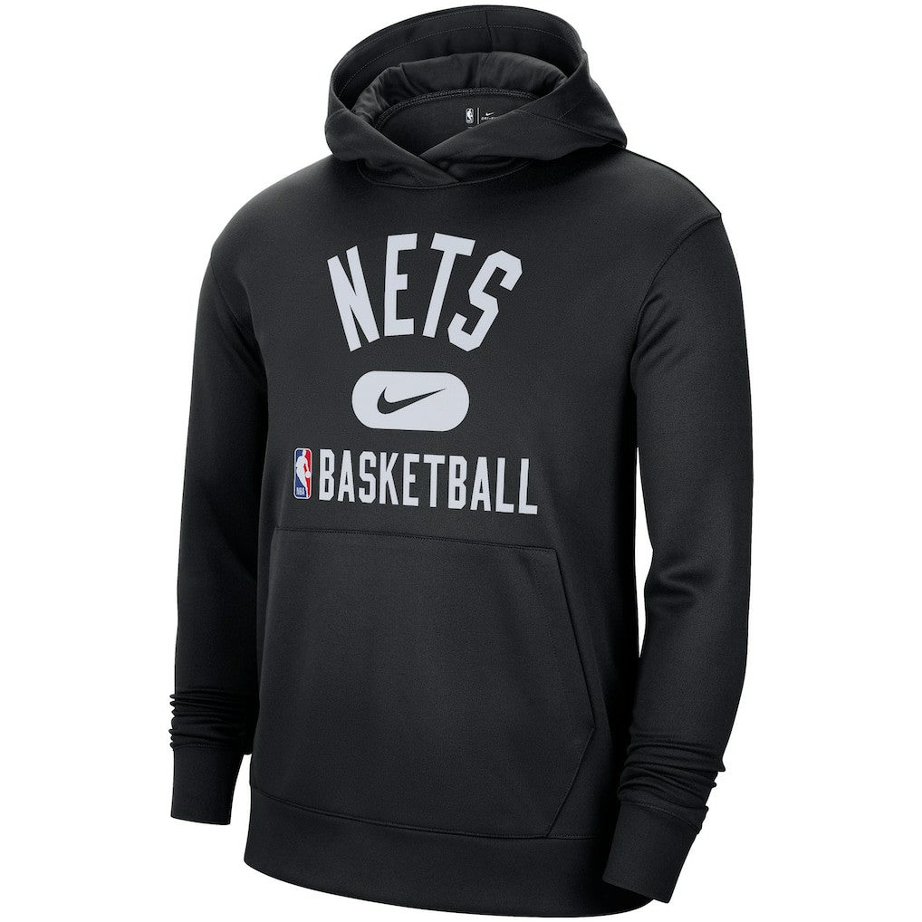 Brooklyn Nets 2021-2022 Spotlight On Court Performance Practice Pullover Hoodie On Sale