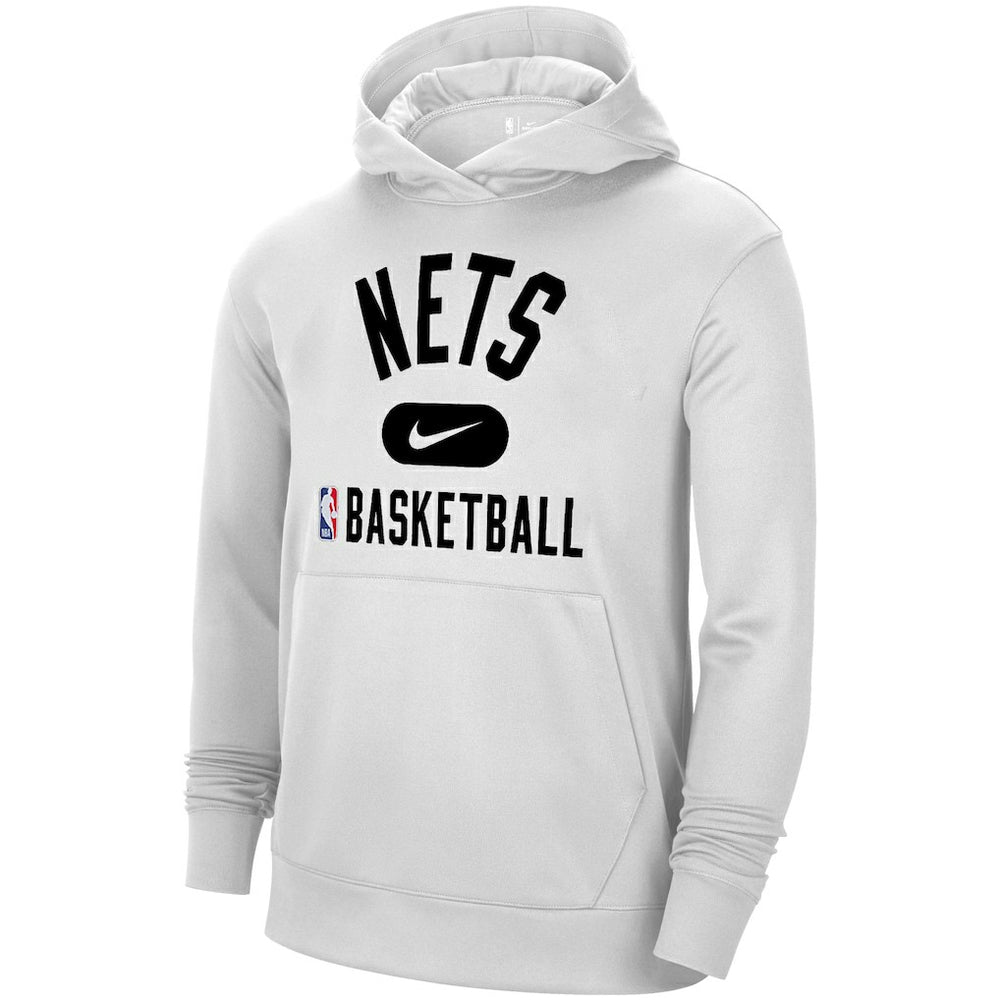 Brooklyn Nets 2021-2022 Spotlight On Court Performance Practice Pullover Hoodie New