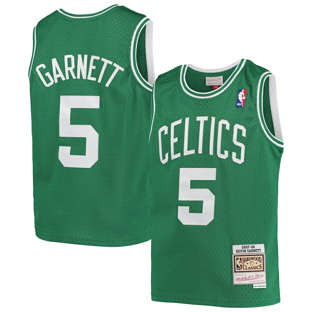 Kevin Garnett Boston Celtics Youth 2007/08 Hardwood Classics Swingman Jersey On Sale