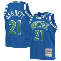 Kevin Garnett Minnesota Timberwolves Youth 1995-96 Hardwood Classics Swingman Jersey Outlet