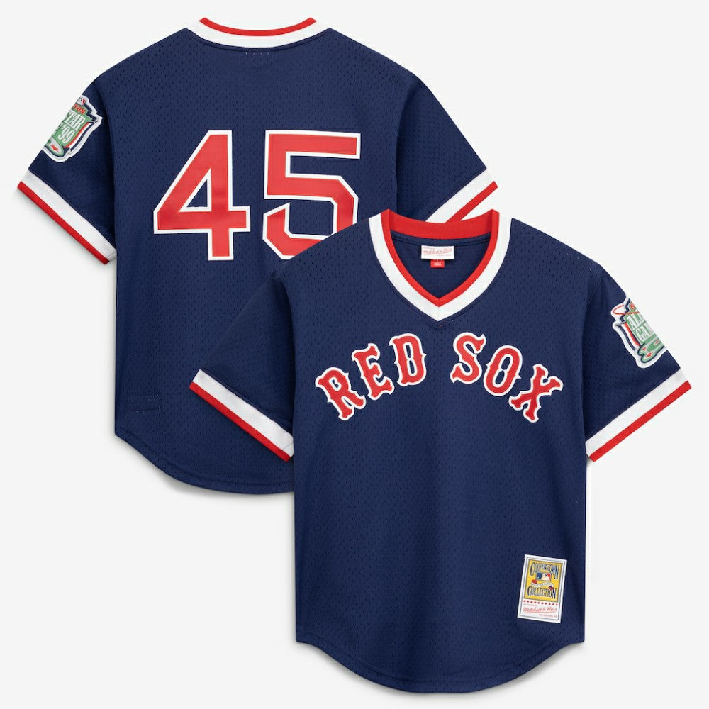 Pedro Martinez Boston Red Sox Mitchell & Ness Authentic Batting Practice Jersey | MLB US
