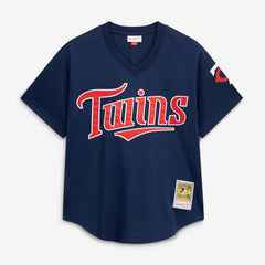 David Ortiz Minnesota Twins Mitchell & Ness 2002 Cooperstown Collection Mesh Batting Practice Jersey | MLB Discount