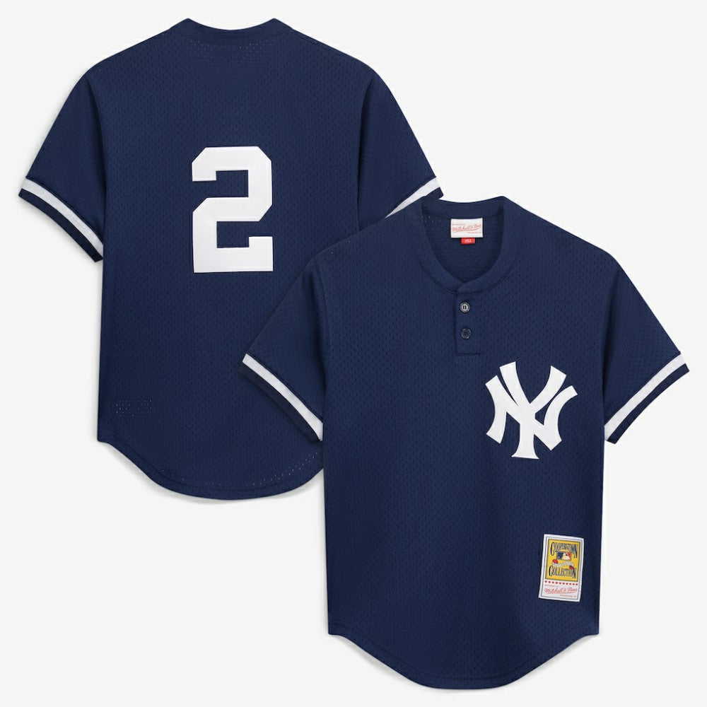 Derek Jeter New York Yankees Mitchell & Ness Authentic Batting Practice Jersey | MLB For sale
