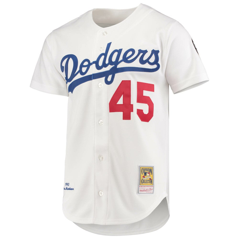 Pedro Martinez Los Angeles Dodgers Mitchell & Ness 1993 Cooperstown Collection Home Authentic Jersey | MLB Online
