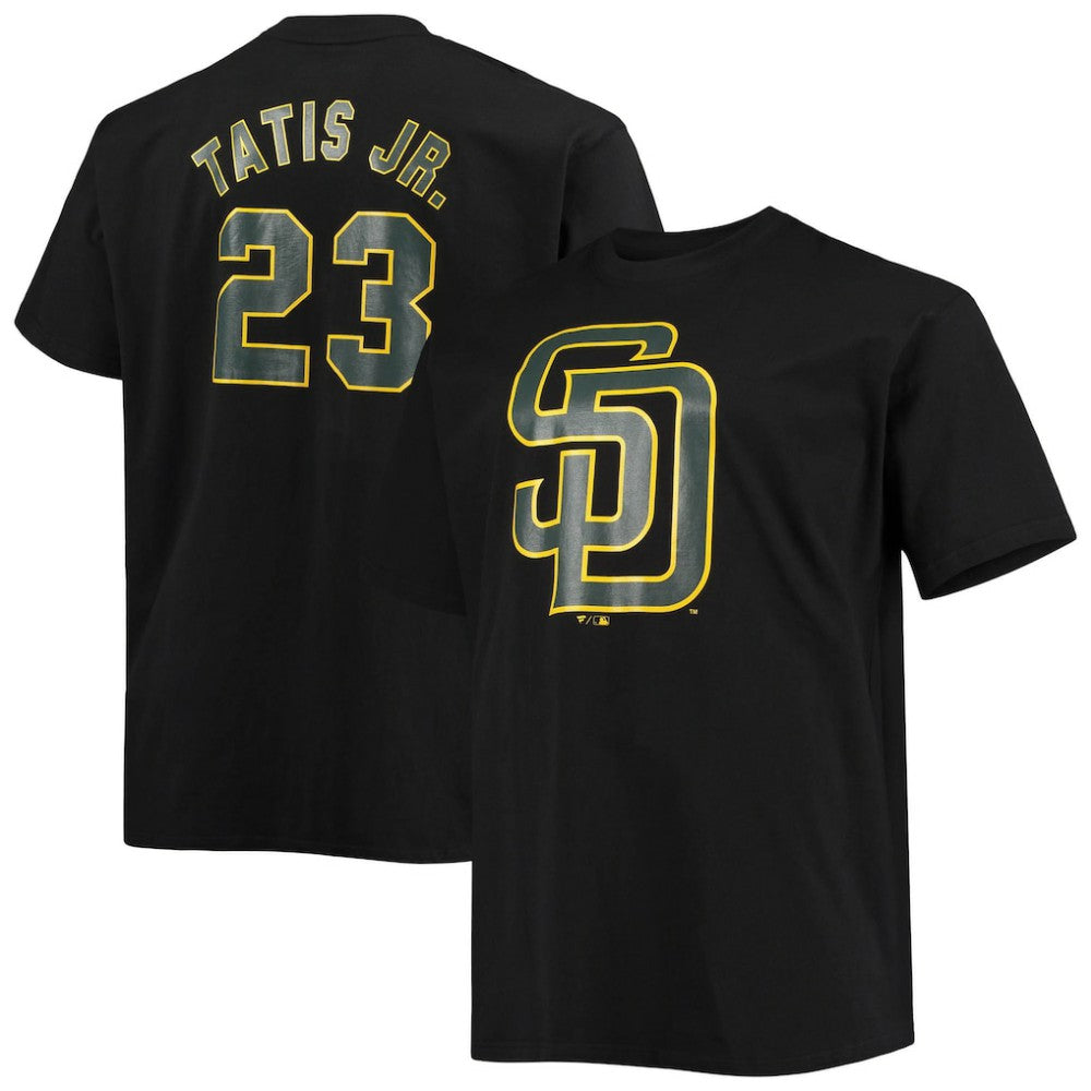 Fernando Tatis Jr. San Diego Padres Fanatics Big & Tall Wordmark Name & Number T-Shirt | MLB Discount