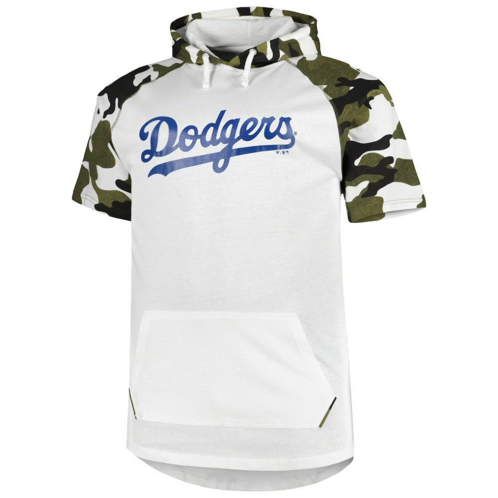 Mookie Betts Los Angeles Dodgers Player Big & Tall Raglan Hoodie T-Shirt | MLB Sale