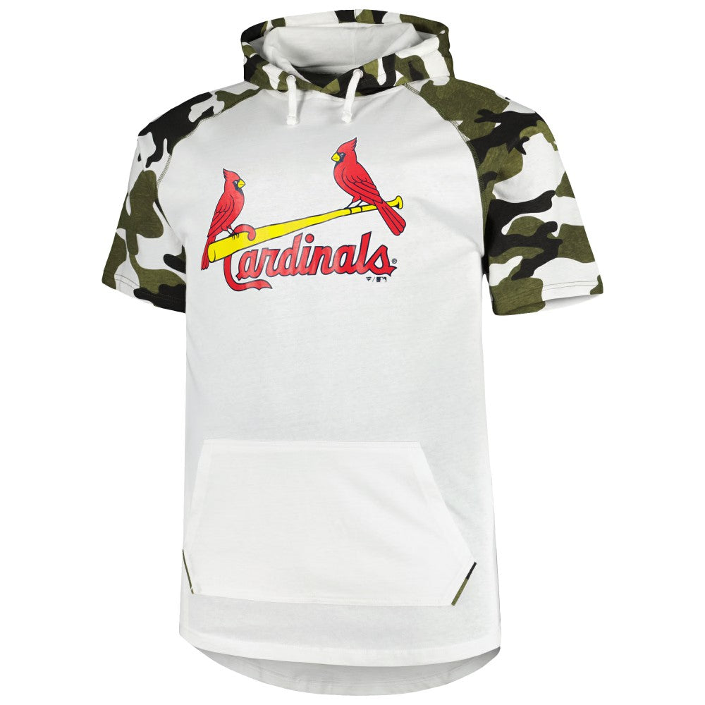 Yadier Molina St. Louis Cardinals Player Big & Tall Raglan Hoodie T-Shirt | MLB Discount