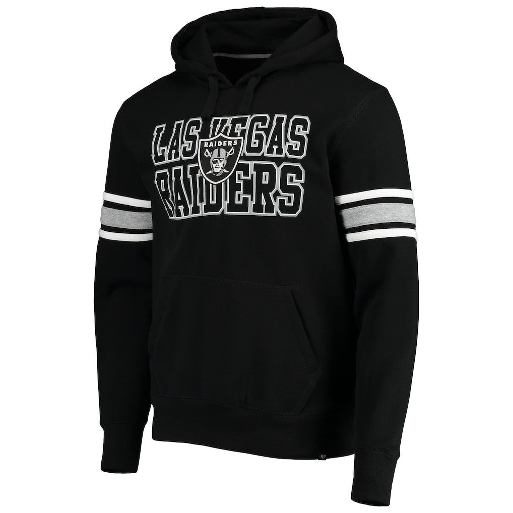 Las Vegas Raiders 47 brand '47 Double Block Pullover Hoodie