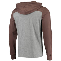 Cleveland Browns 47 brand '47 Franklin Wooster Long Sleeve Hoodie T-Shirt