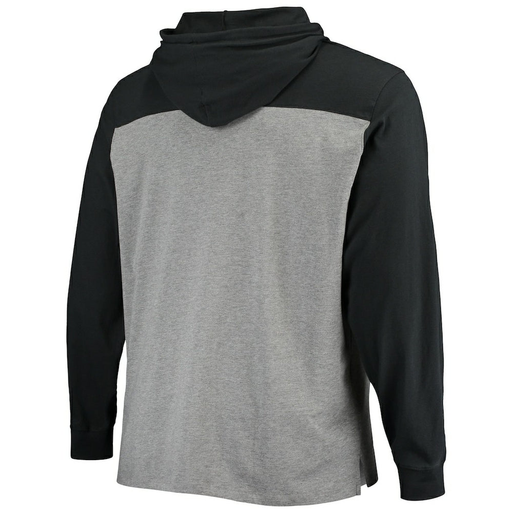 Las Vegas Raiders 47 brand '47 Franklin Wooster Long Sleeve Hoodie T-Shirt