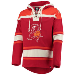 Tampa Bay Buccaneers 47 brand '47 Throwback Lacer Pullover Hoodie