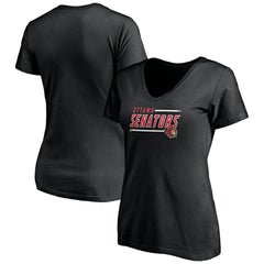 Ottawa Senators Fanatics Women's Plus Size Mascot In Bounds V-Neck T-Shirt Discount