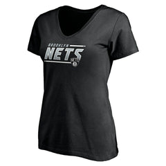 Brooklyn Nets Women's Mascot In Bounds V-Neck T-Shirt On Sale