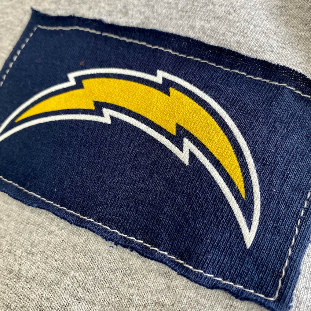 Los Angeles Chargers  Refried Apparel Sustainable Angle Long Sleeve T-Shirt