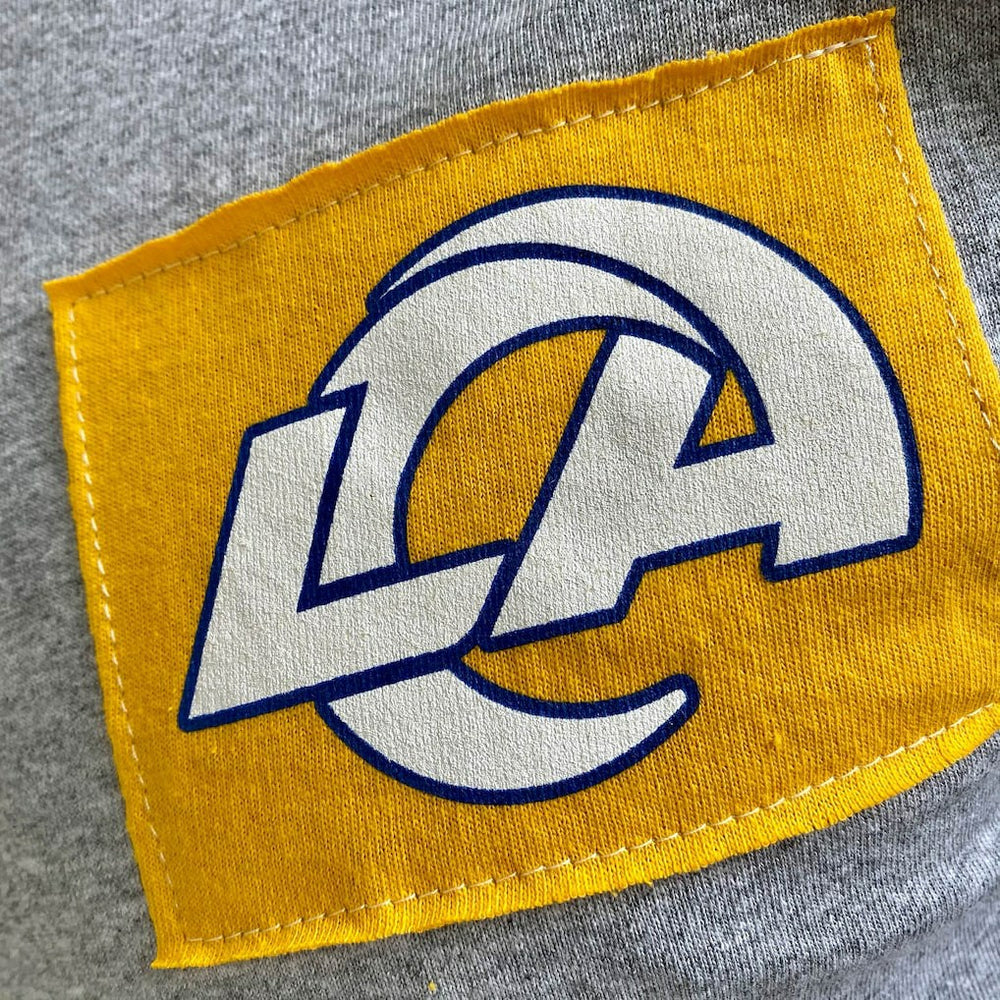 Los Angeles Rams  Refried Apparel Sustainable Angle Long Sleeve T-Shirt