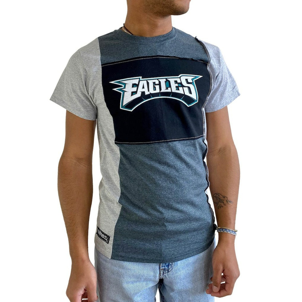 Philadelphia Eagles  Refried Apparel Sustainable Split T-Shirt