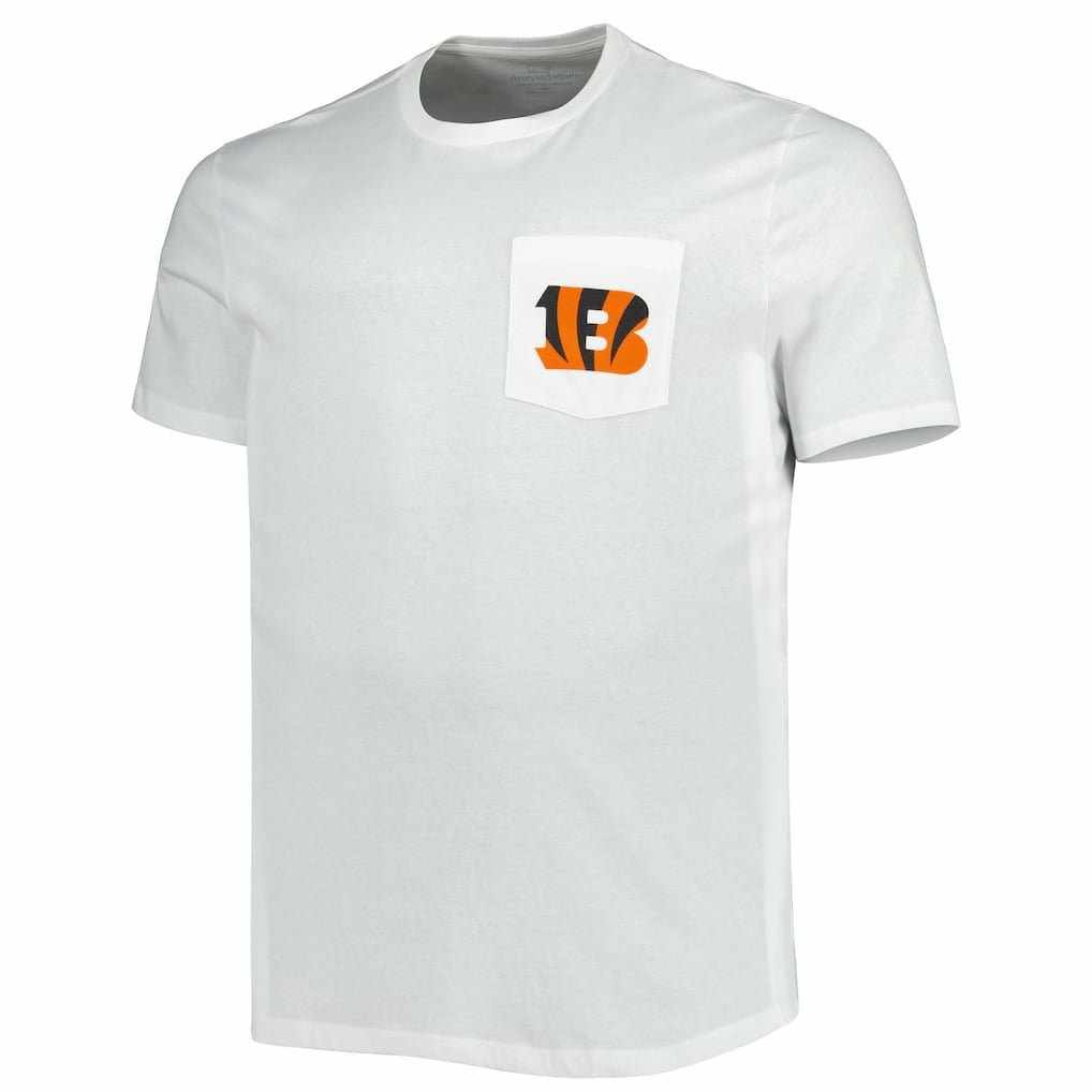 Cincinnati Bengals  Vineyard Vines Big & Tall Helmet T-Shirt