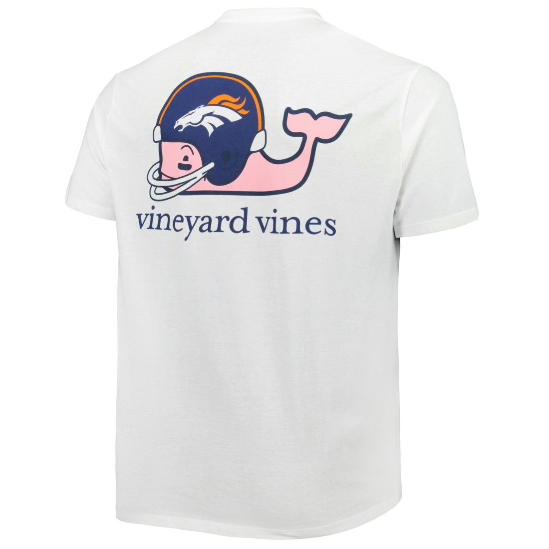 Denver Broncos  Vineyard Vines Big & Tall Helmet T-Shirt