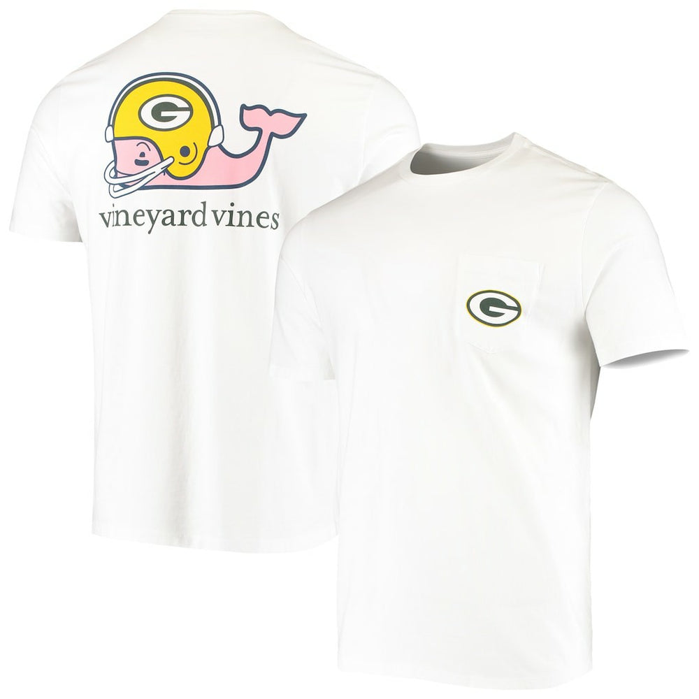 Green Bay Packers  Vineyard Vines Big & Tall Helmet T-Shirt