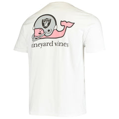 Las Vegas Raiders  Vineyard Vines Big & Tall Helmet T-Shirt