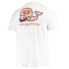 San Francisco 49ers  Vineyard Vines Big & Tall Helmet T-Shirt