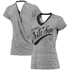 Chicago White Sox Touch Women's Hail Mary V-Neck Back Wrap T-Shirt | MLB On Sale
