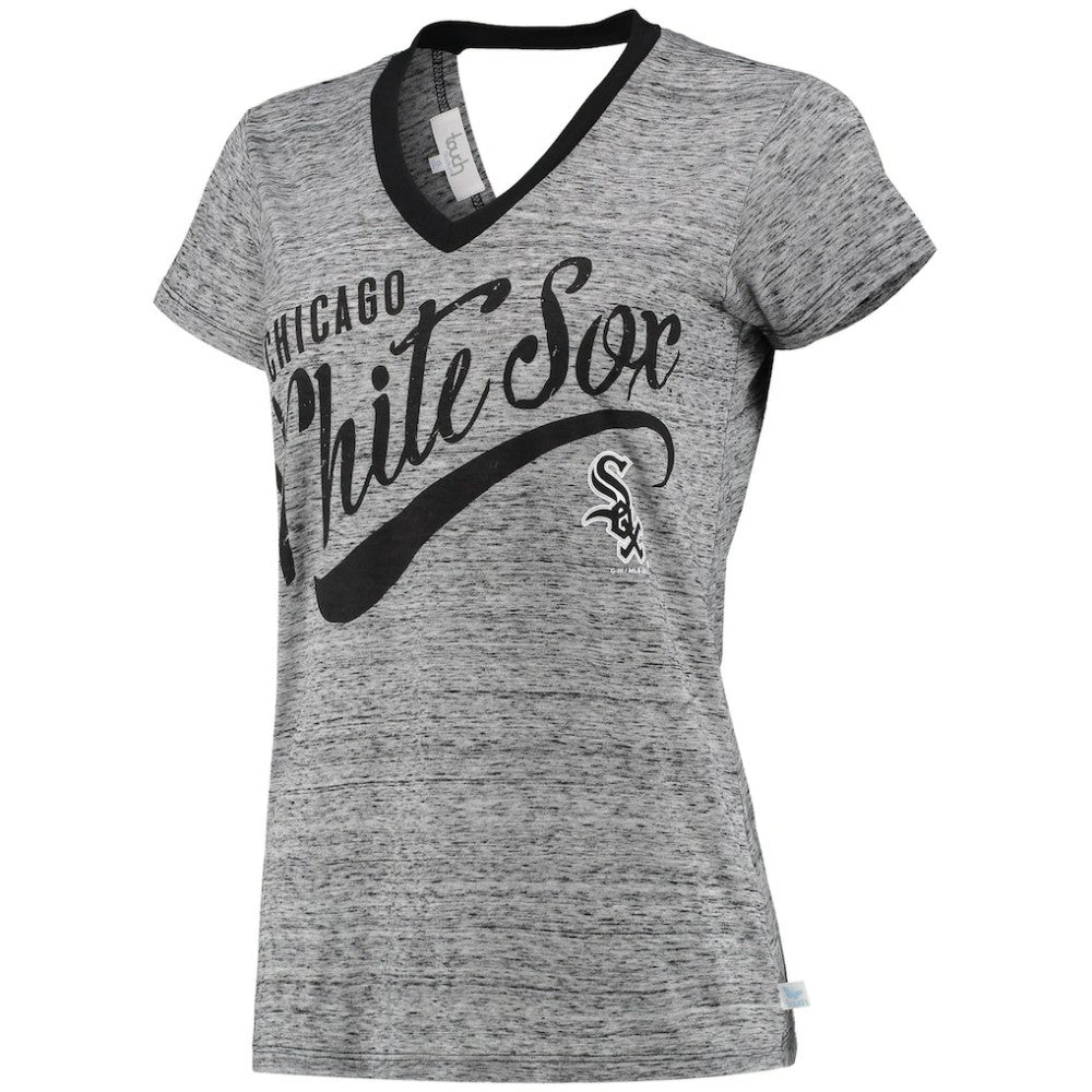 Chicago White Sox Touch Women's Hail Mary V-Neck Back Wrap T-Shirt | MLB On Sale