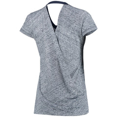 Milwaukee Brewers Touch Women's Hail Mary V-Neck Back Wrap T-Shirt | MLB US