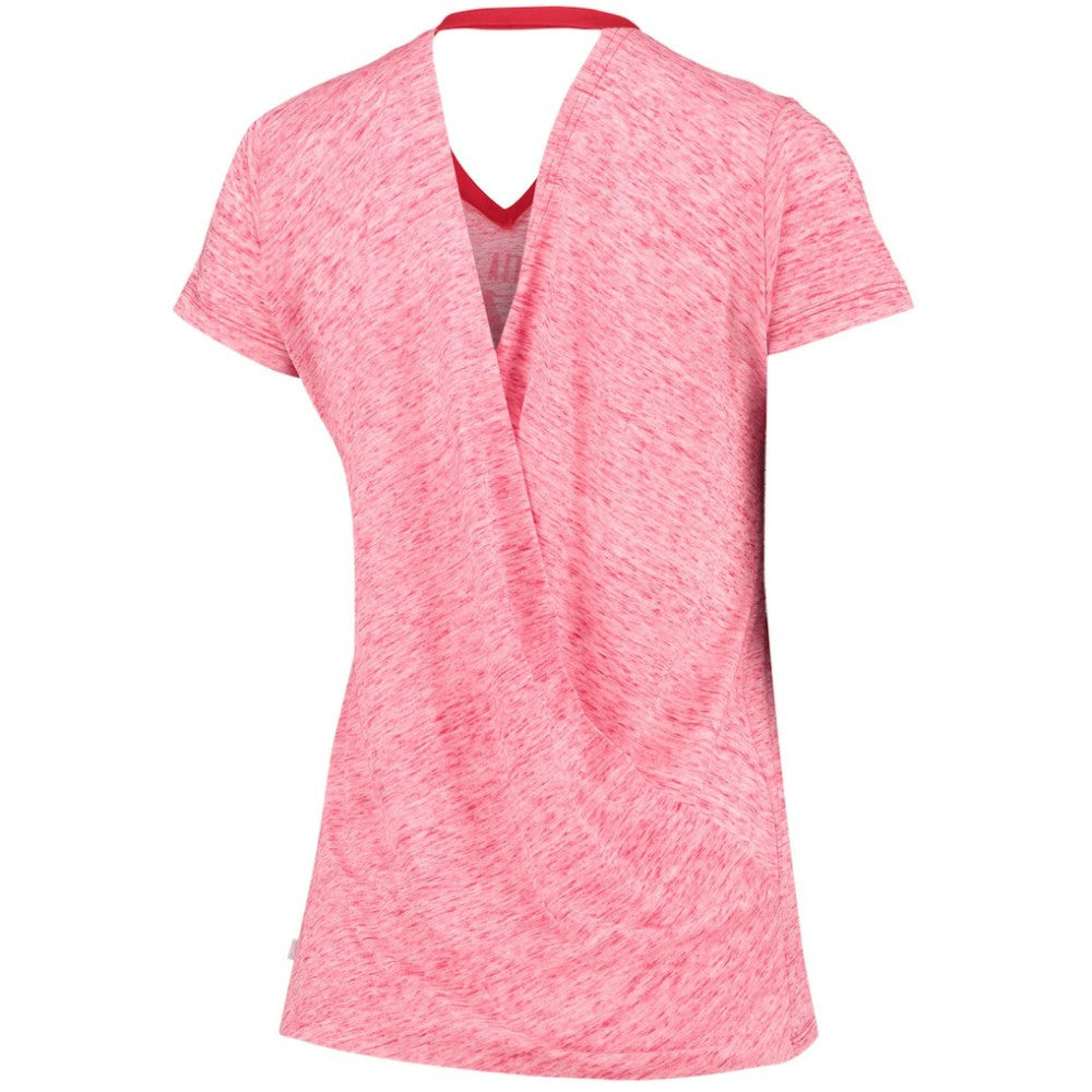 Washington Nationals Touch Women's Hail Mary V-Neck Back Wrap T-Shirt | MLB Outlet