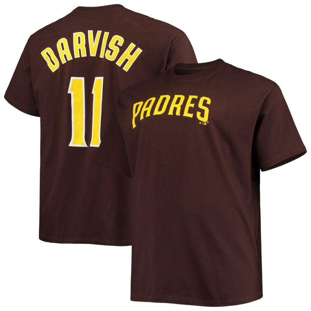 Yu Darvish San Diego Padres Fanatics Big & Tall Name & Number T-Shirt | MLB Shop