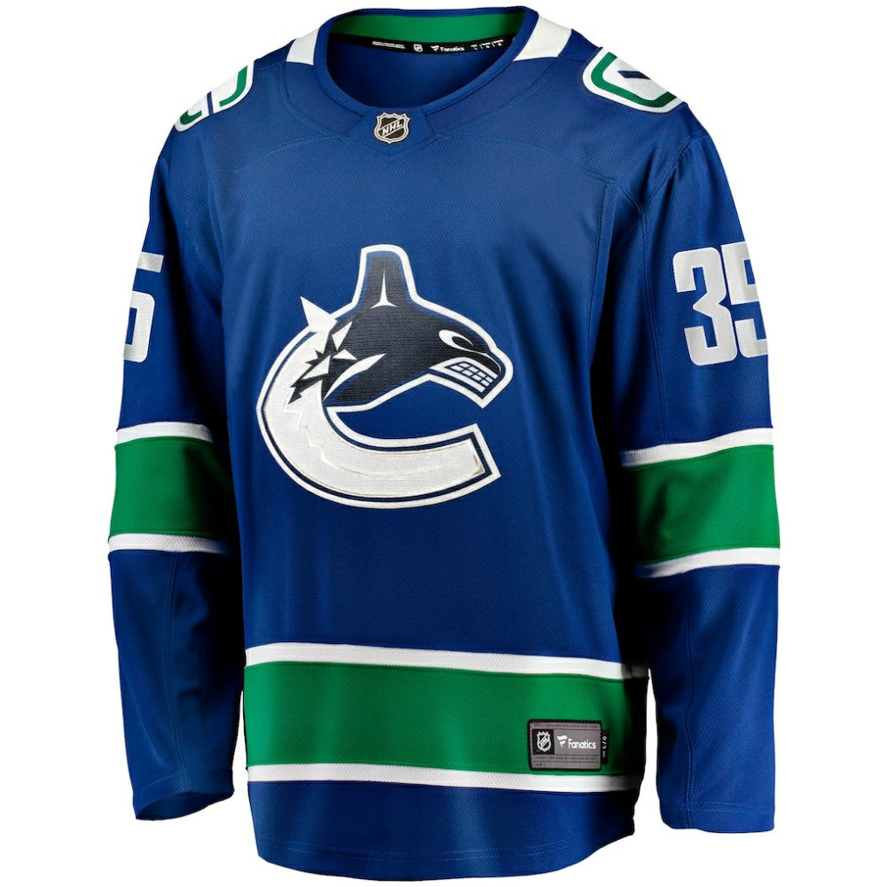 Thatcher Demko Vancouver Canucks Fanatics Home Breakaway Jersey For Sale