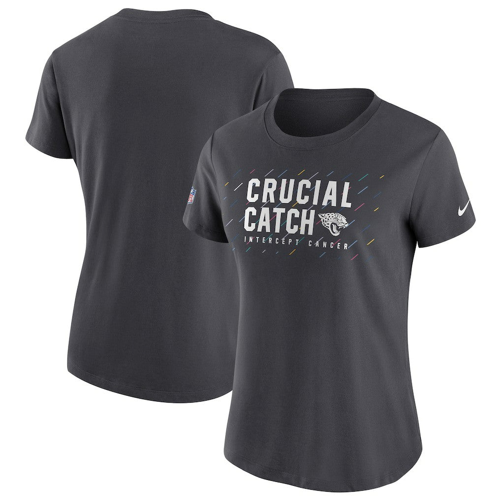 Jacksonville Jaguars Nike Women's NFL Crucial Catch Performance T-Shirt