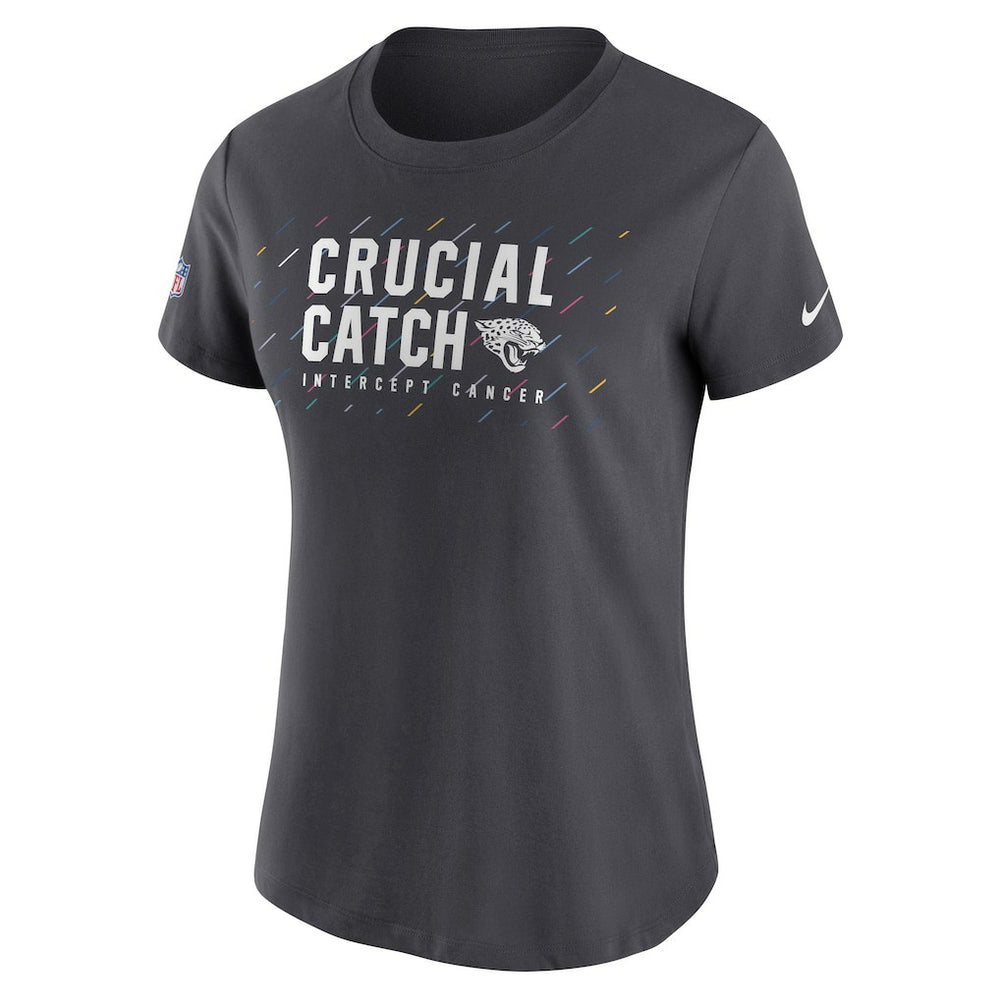 Jacksonville Jaguars Nike Women's NFL Crucial Catch Performance T-Shirt