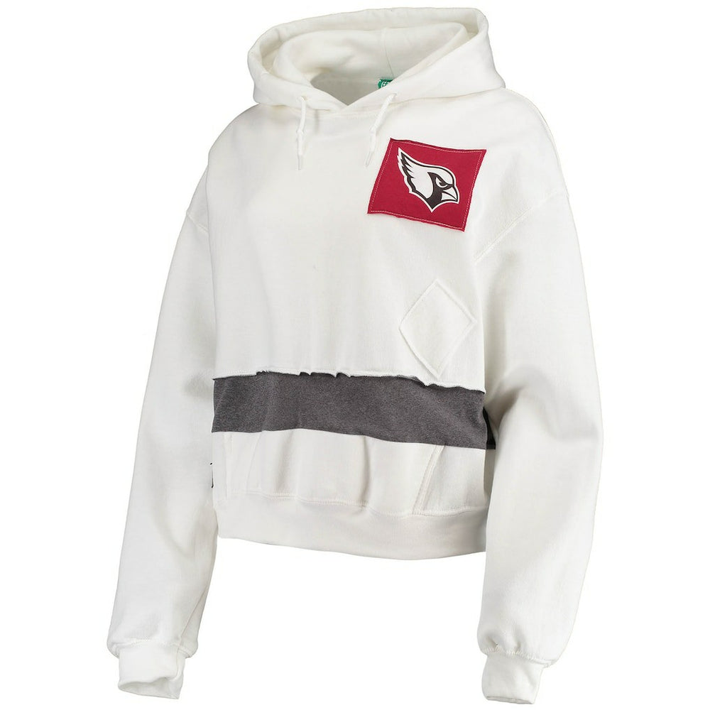 Arizona Cardinals  Refried Apparel Women's Sustainable Crop Dolman Pullover Hoodie