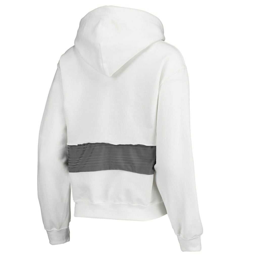 Los Angeles Rams  Refried Apparel Women's Sustainable Crop Dolman Pullover Hoodie