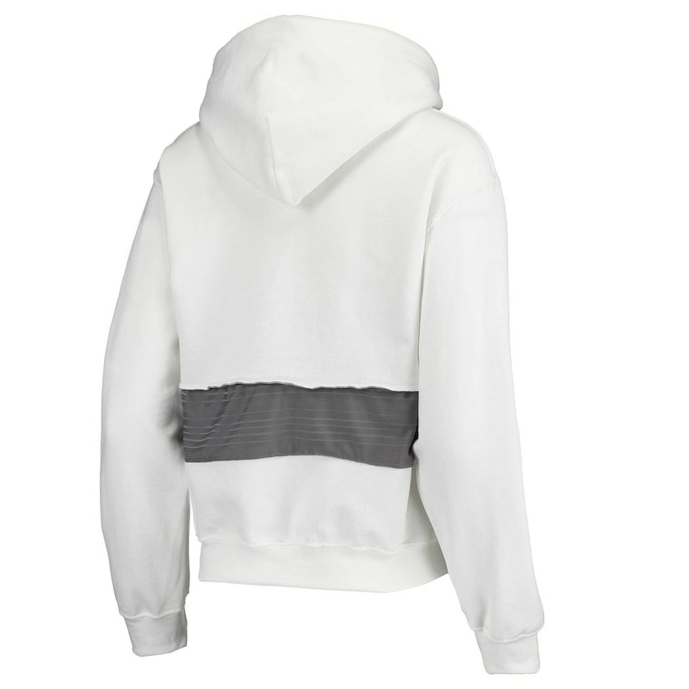Los Angeles Rams  Refried Apparel Women's Sustainable Crop Dolman Pullover Hoodie