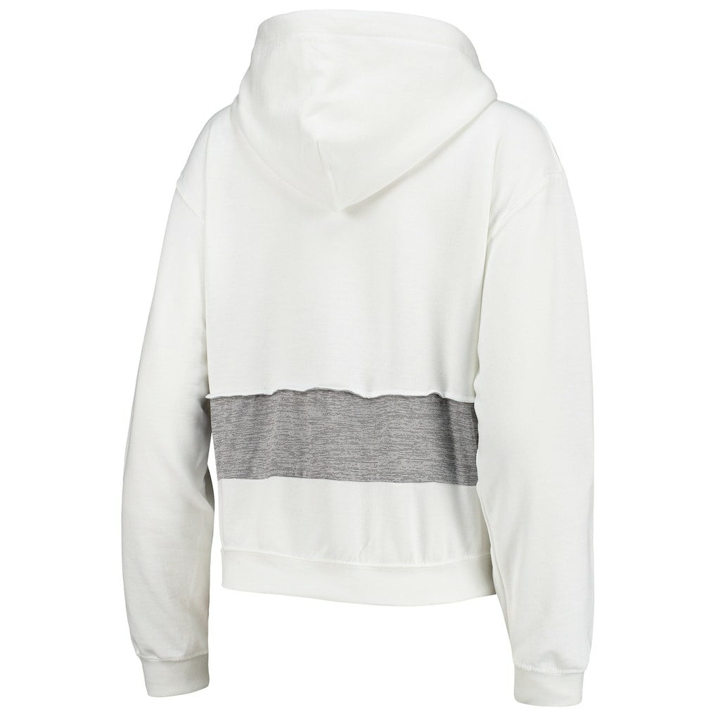 Miami Dolphins  Refried Apparel Women's Sustainable Crop Dolman Pullover Hoodie