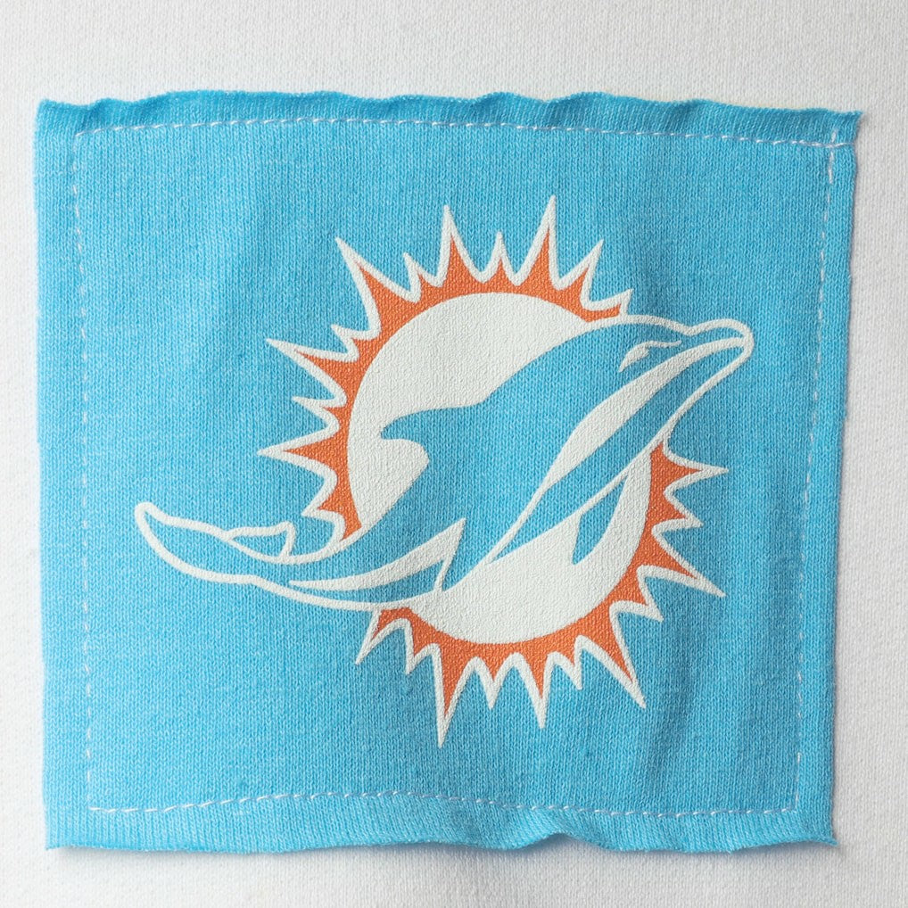 Miami Dolphins  Refried Apparel Women's Sustainable Crop Dolman Pullover Hoodie
