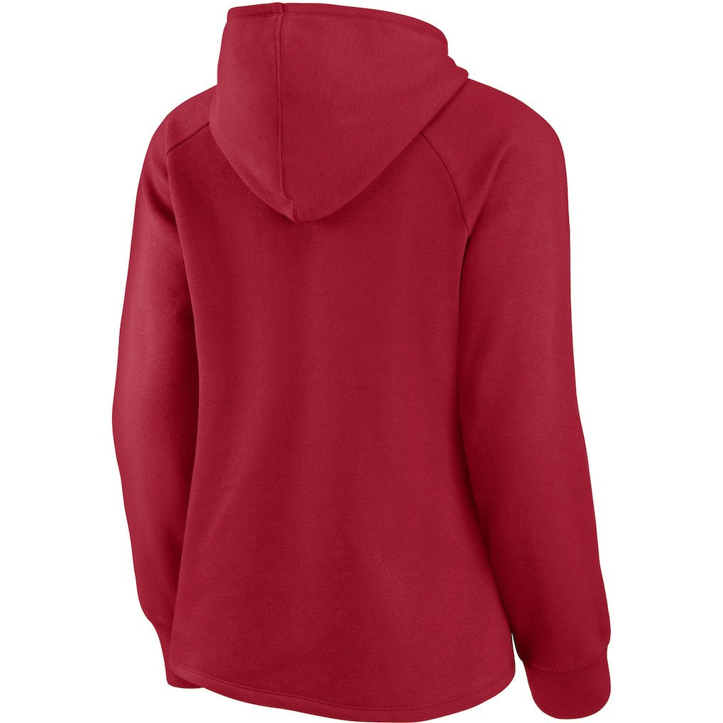 Atlanta Falcons Fanatics Women's First Contact Raglan Pullover Hoodie