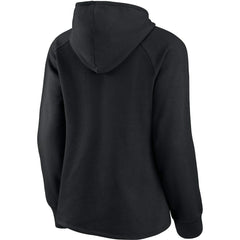 New Orleans Saints Fanatics Women's First Contact Raglan Pullover Hoodie