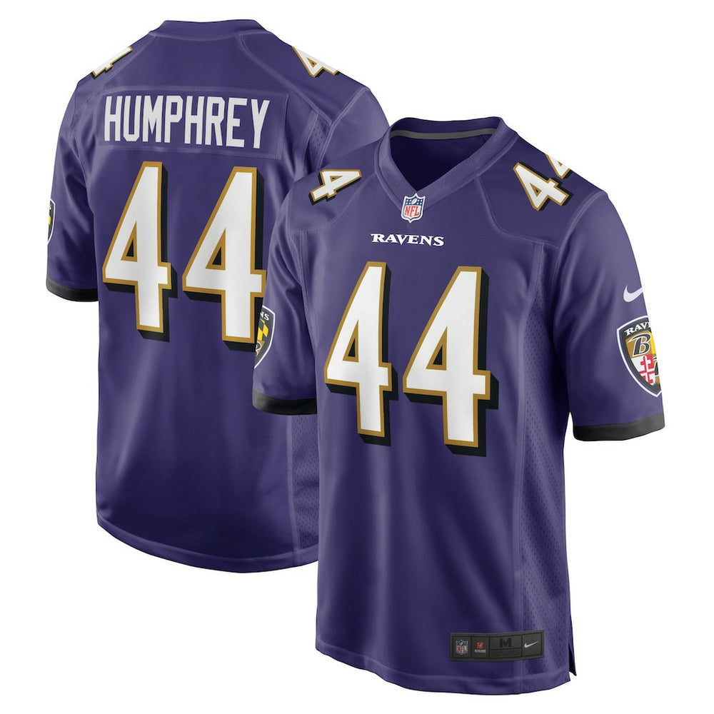 Baltimore Ravens Nike Marlon Humphrey  Game Team Jersey