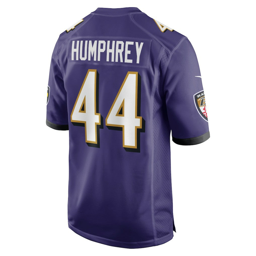 Baltimore Ravens Nike Marlon Humphrey  Game Team Jersey