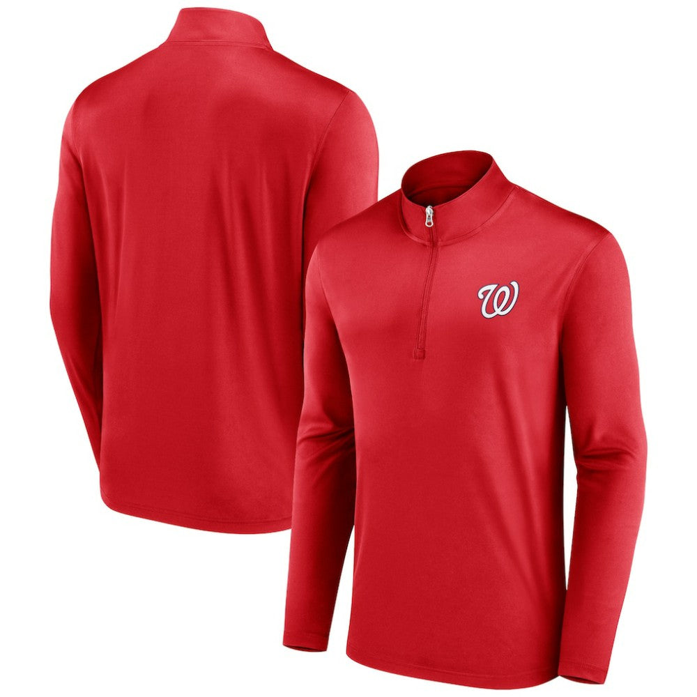 Washington Nationals Fanatics Underdog Mindset Quarter-Zip Top | MLB On Sale
