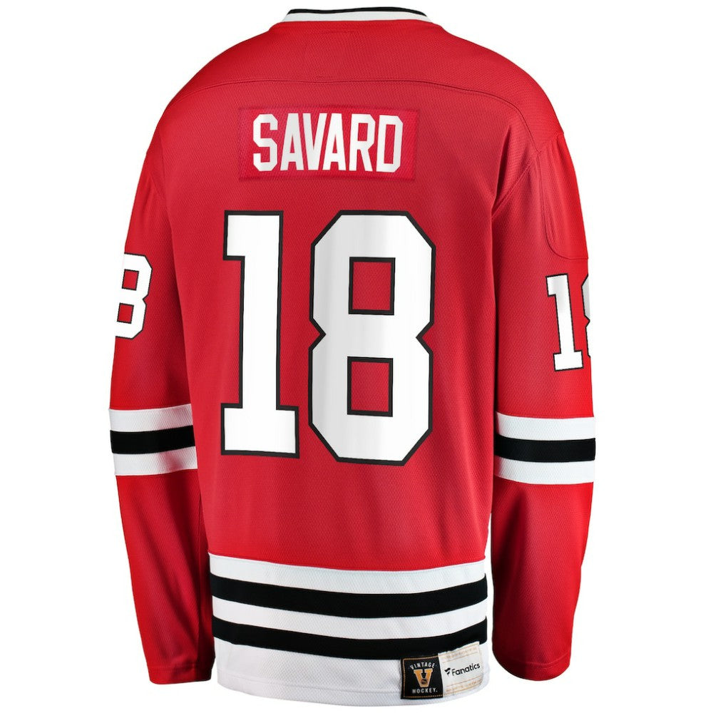Denis Savard Chicago Blackhawks Fanatics Premier Breakaway Retired Player Jersey Outlet