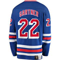 Mike Gartner New York Rangers Fanatics Premier Breakaway Retired Player Jersey Outlet