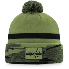 Washington Capitals Fanatics Military Appreciation Cuffed Knit Hat with Pom Sale