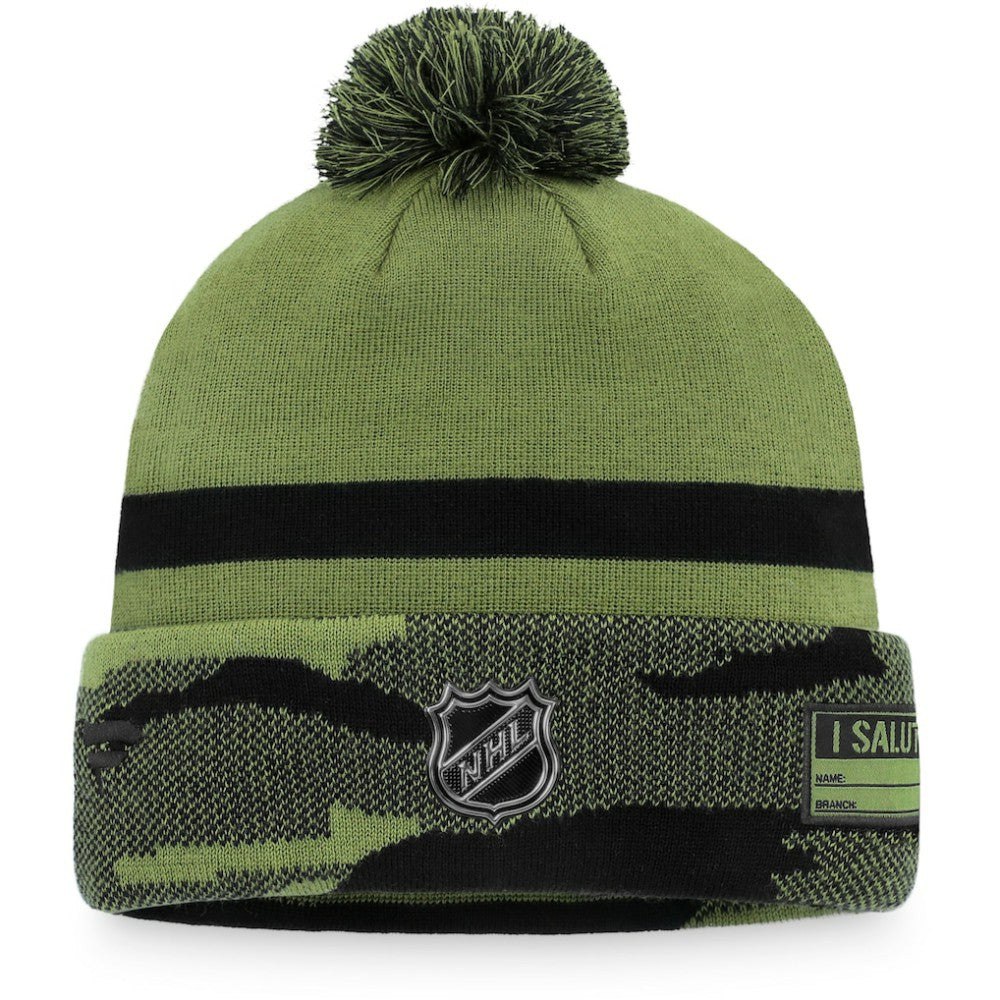 Washington Capitals Fanatics Military Appreciation Cuffed Knit Hat with Pom Sale