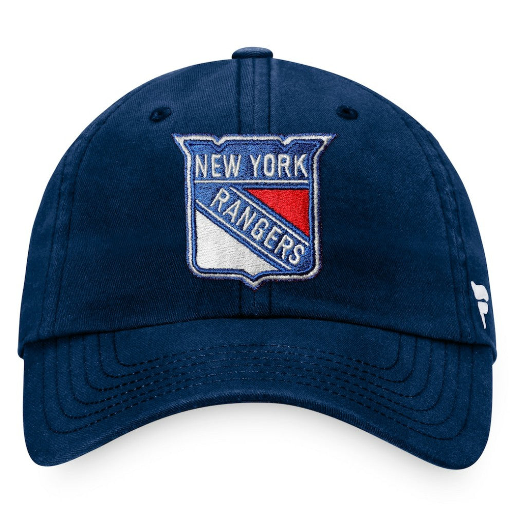 New York Rangers Fanatics Core Primary Logo Adjustable Hat For Sale